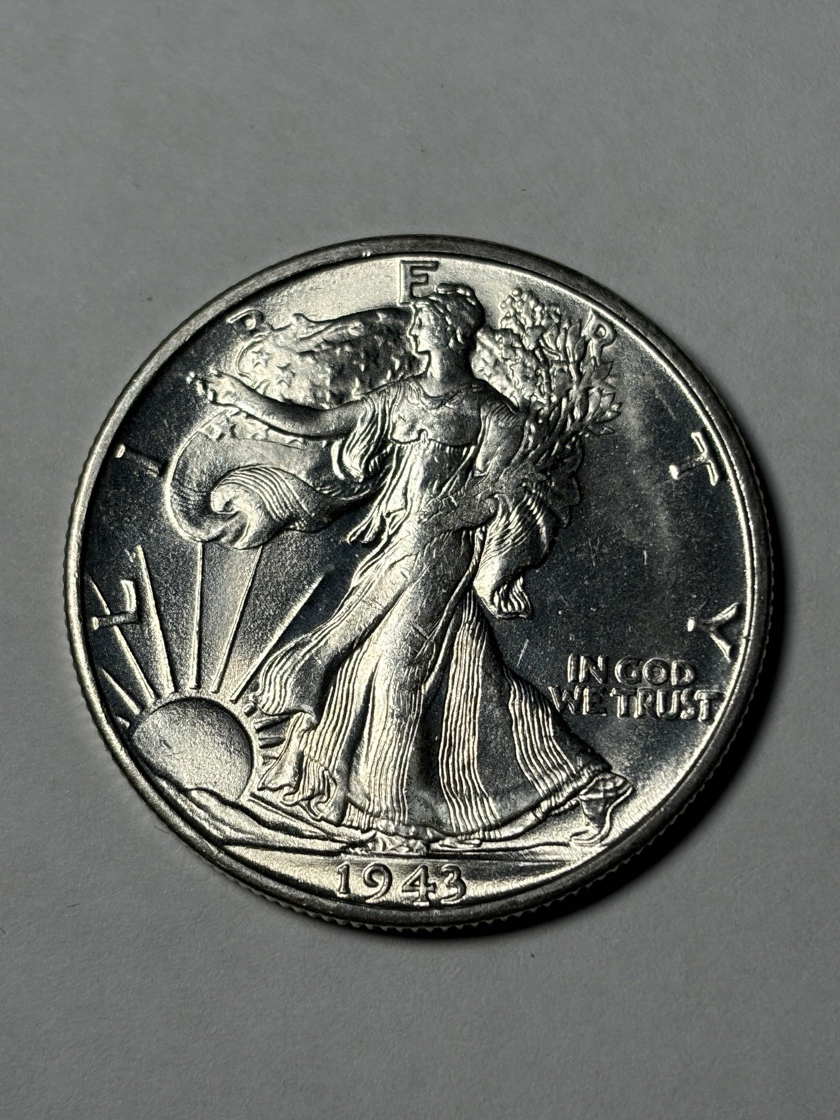 1943-S Walking Liberty Half Dollar Uncirculated