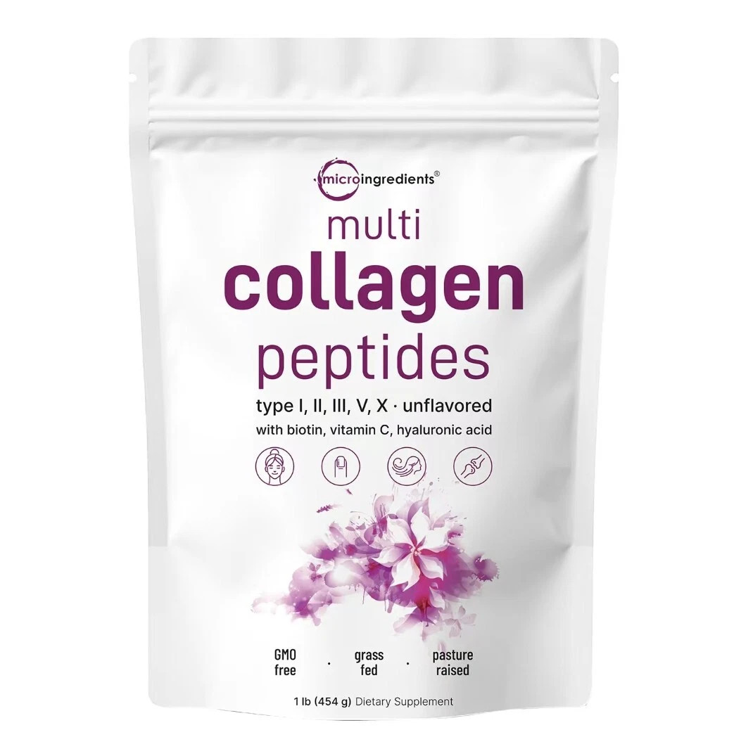 EOCUTE Multi Collagen Peptides Powder NEW
