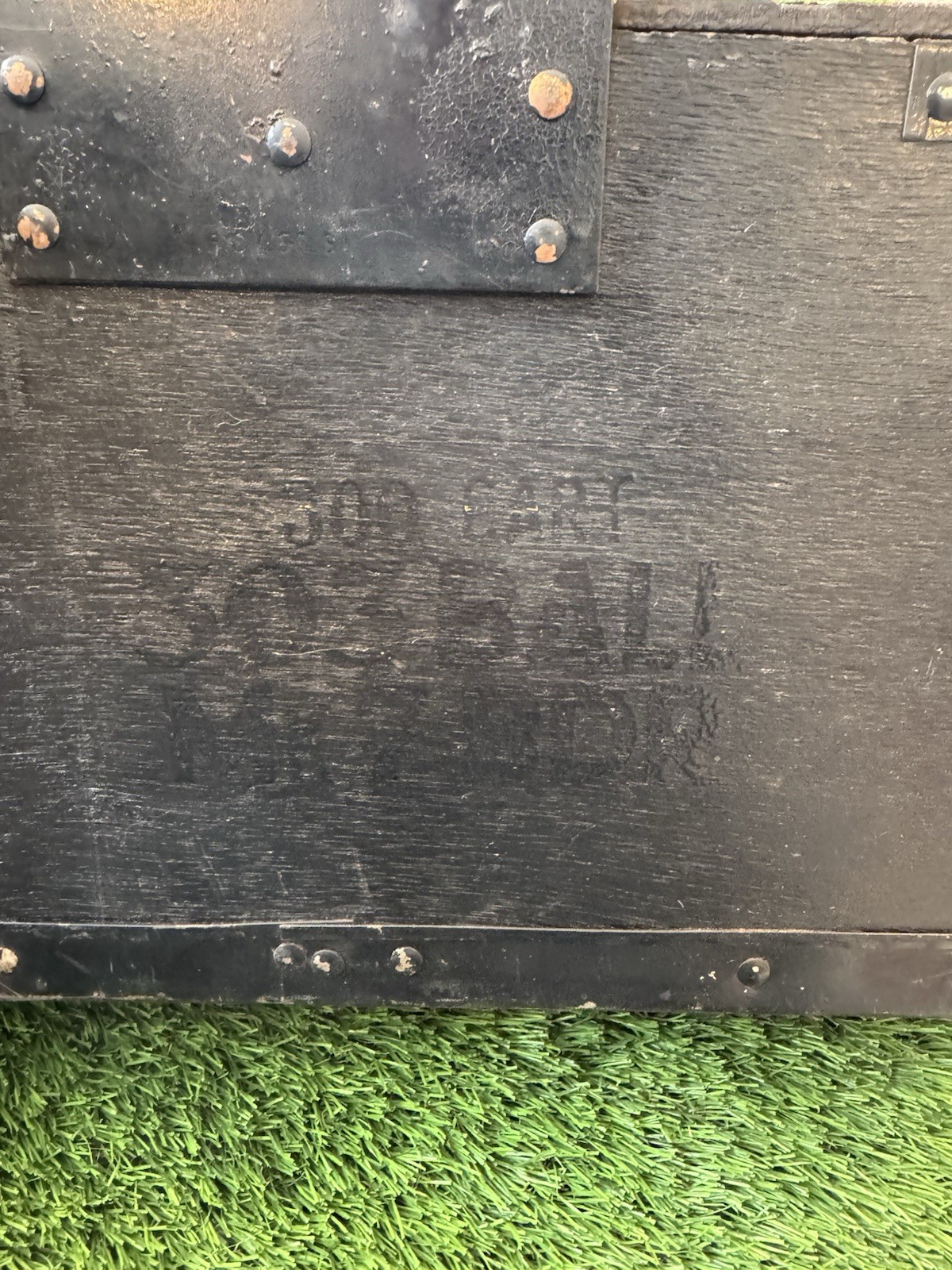 303 Vintage South African MK7 Ball Wood & Metal Ammo Wood Crate .303