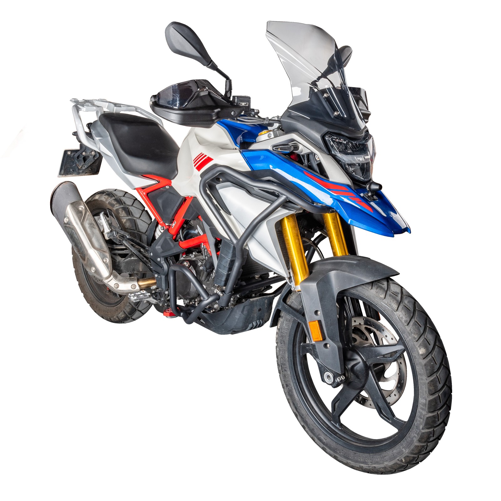 WOLFLINE Windshield for BMW G310GS 2017-2025 Light Smoke Windscreen Deflector