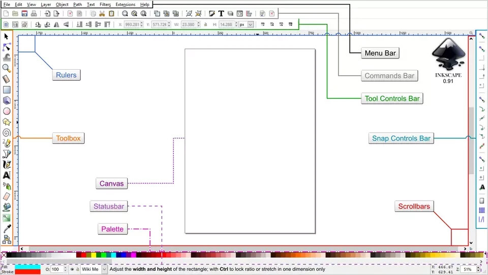 Vector Graphic Design Software for Windows & Mac ~ Inkscape Pro Illustrator ~ CD