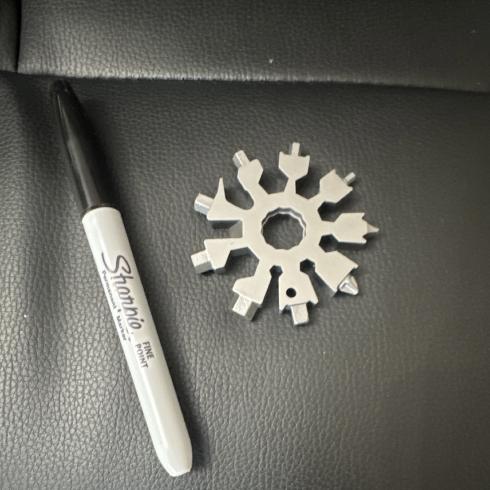Parico Upgraded Snowflake Multitool Metal Multi-Tool with Pouch