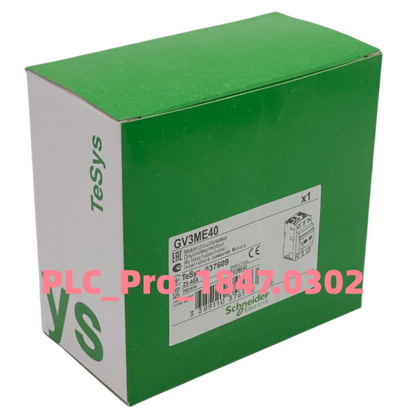 GV3ME40 1PCS Brand New Schneider GV3ME40 Motor Circuit Breaker 25-40A Fast ship