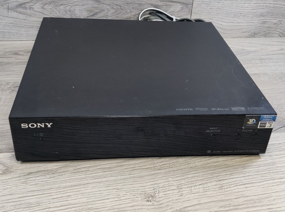 Sony HT-CT550W STR-CT550WT HDMI Surround Receiver w Module No Remote-Power Up