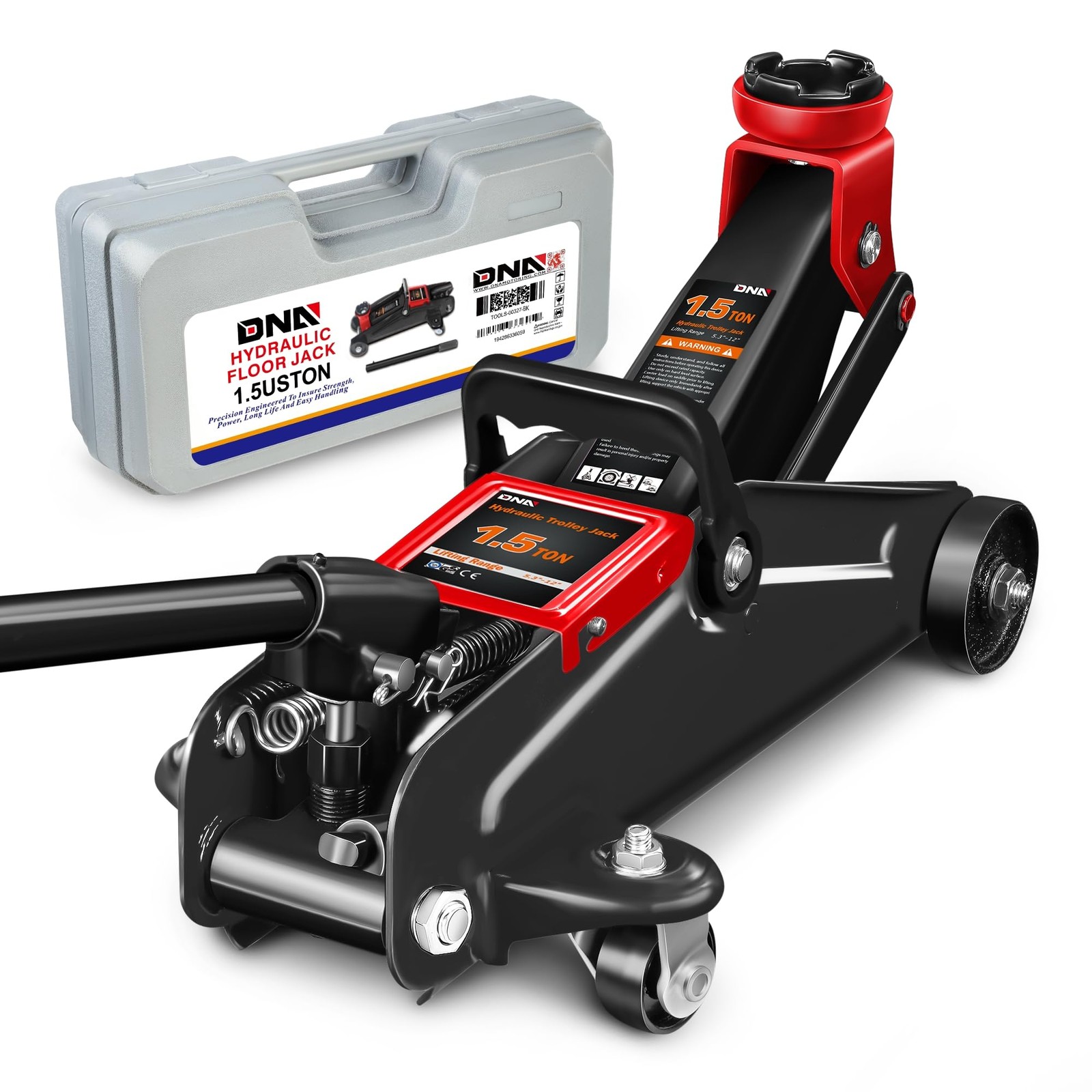Gata Gato Hidrulico Para Carro Auto Levantar Coche 1.5 Toneladas Solido Calidad