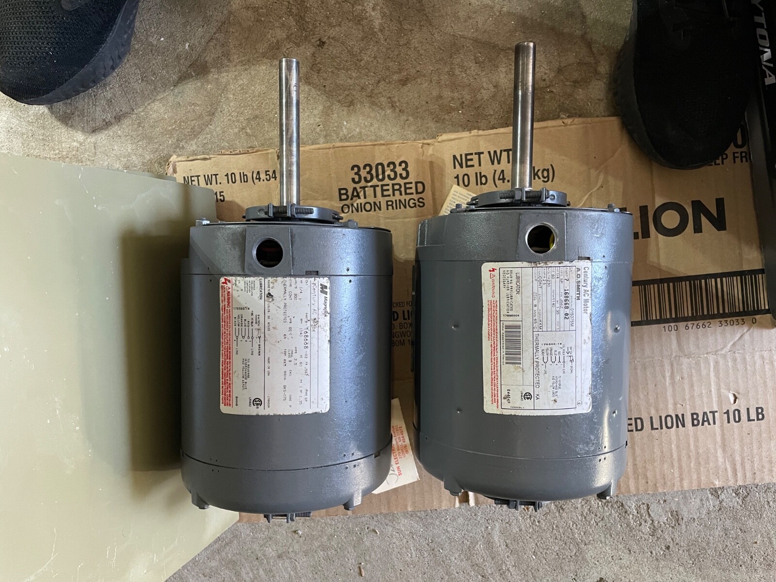 Blodgett MG-32 conveyor oven blower motor