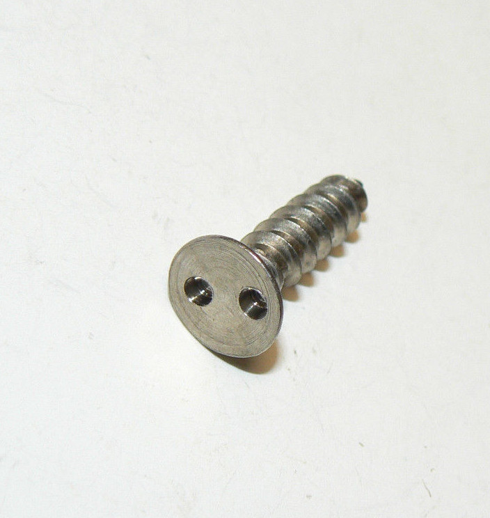 #10 x 3/4" Flat Head Spanner Security Sheet Metal Screws S/S - Lot of 50 Pcs.