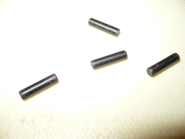 k98mauser 98 sear pins(4) trigger pins,floor plate catch pins,k98.gew98,g98 k 98