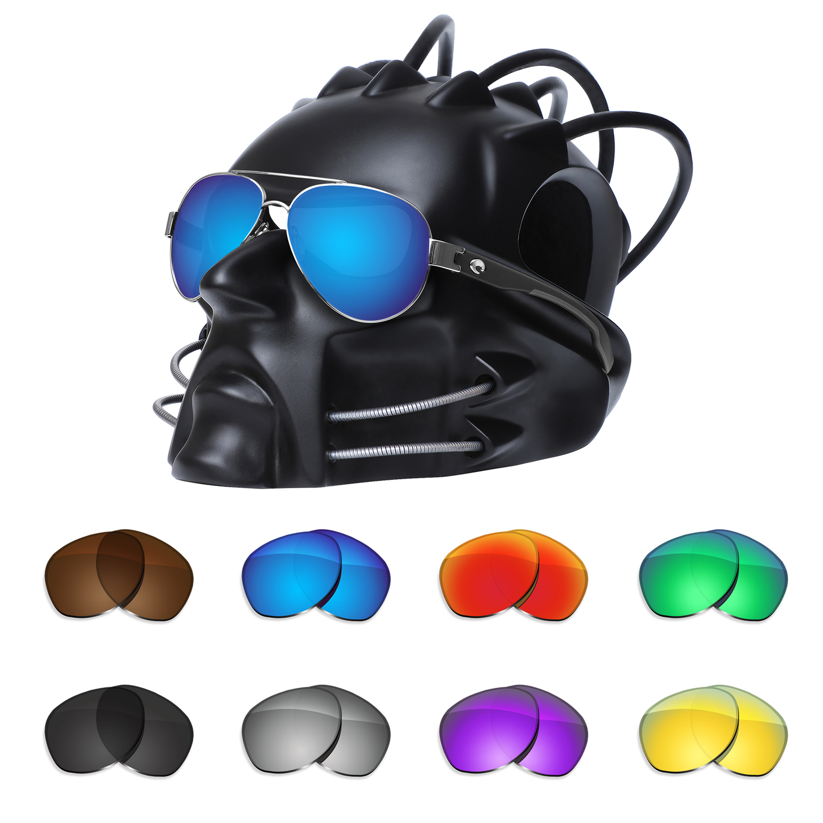 KEYTO Polarized Lenses Replacement for-Costa Del Mar South Point Sunglass