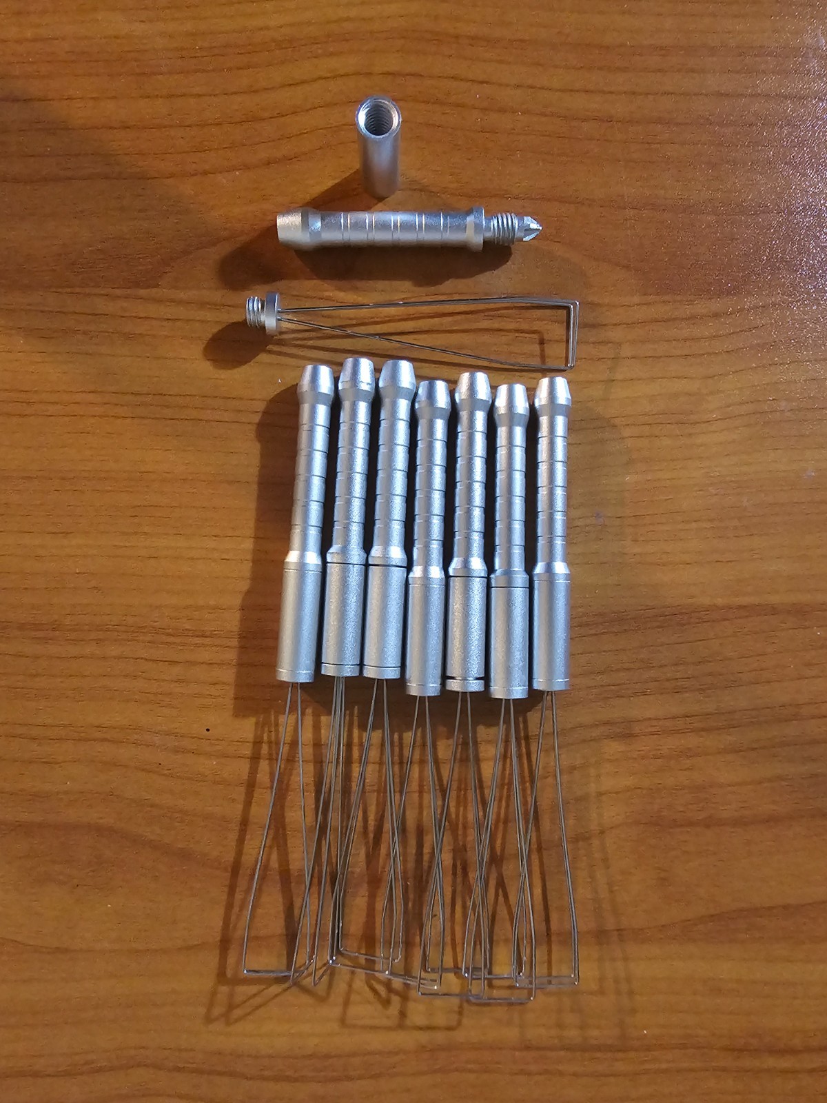 Set of 8 Key Cap Remover Keycap Pullers/Screwdrivers For Mechanical Keyboard