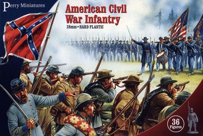 Perry Miniatures Plastic - ACW01 American Civil War Infantry 1861-65