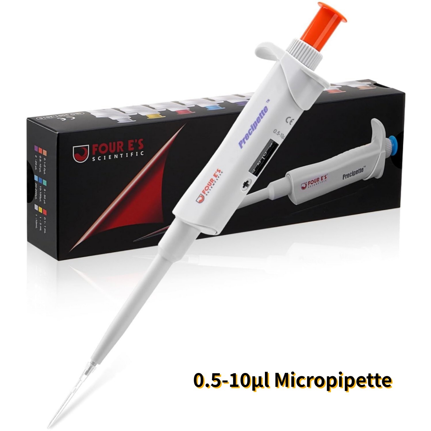 0.5-10μl Micropipette Lab Pipette Adjustable Volume Single Channel Pipettor New