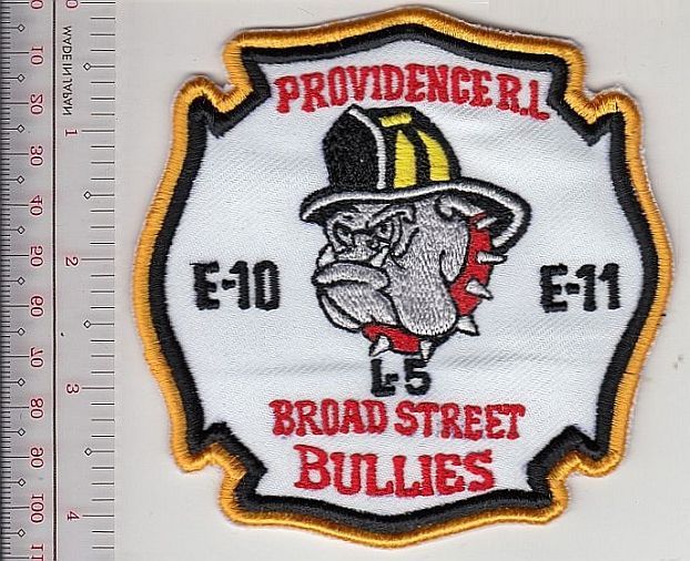 Providence Fire Department Fire Engine 10 & 11 Ladder 5 Broad Street NO TARIFF