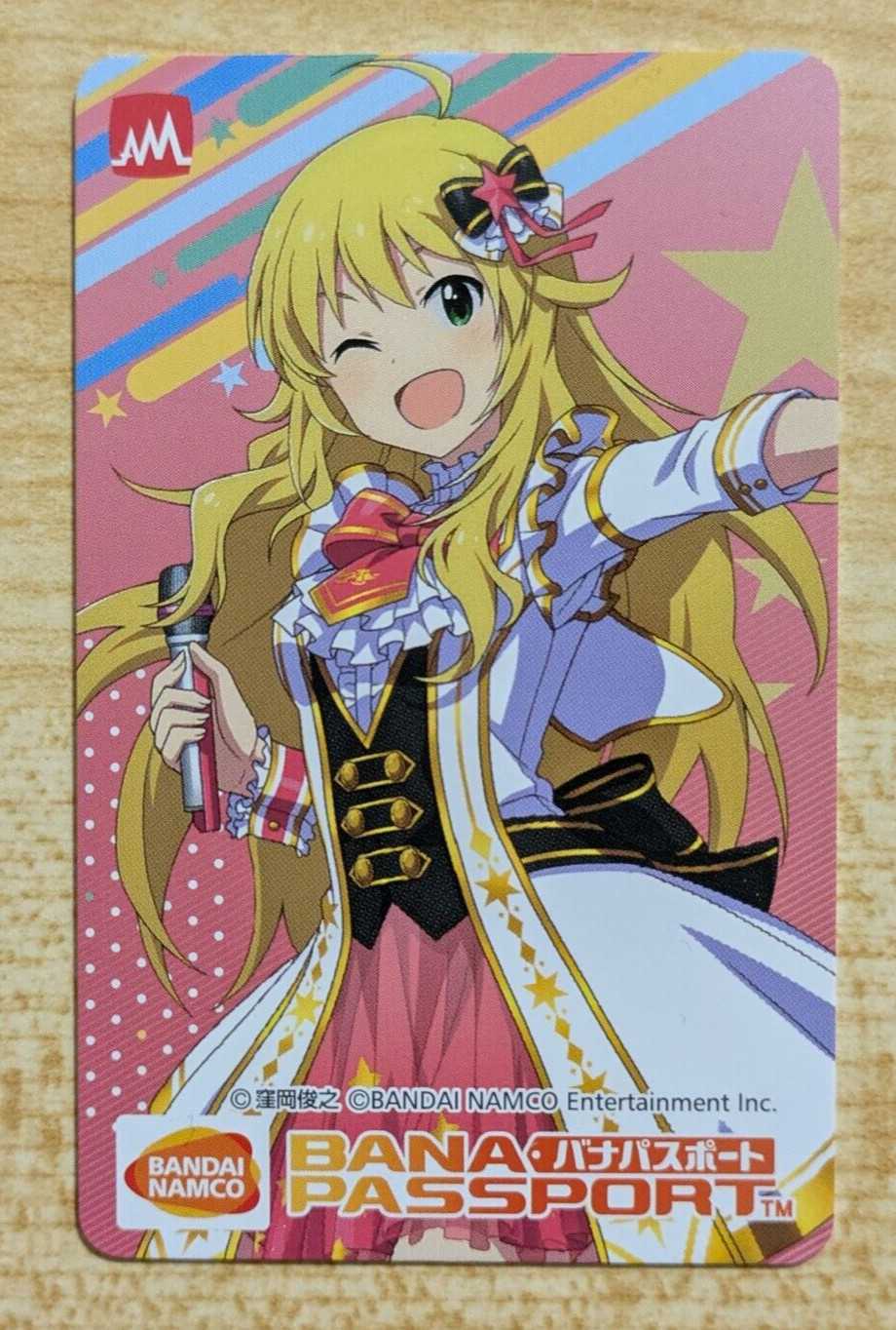 SHIPS FROM USA NEW Bandai Namco BANAPASSPORT Card The Idolmaster Amusement IC