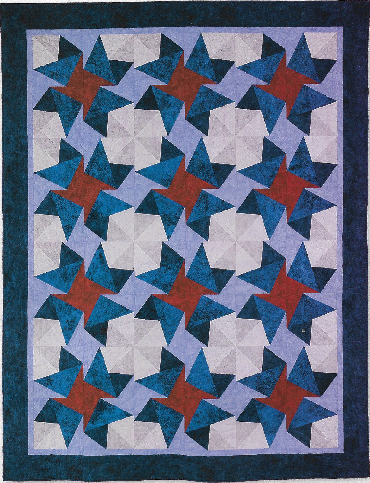 Firework Flowers Quilt quilting pattern instructions