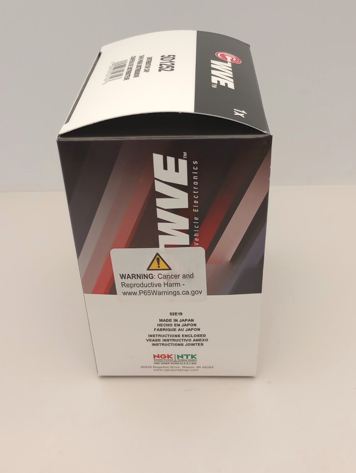 WVE 5D1252 Distributor Cap JH171 E358A 1746958 2216285E00