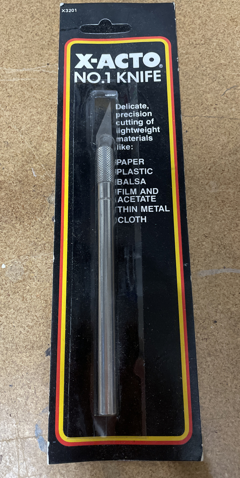 Vintage X-ACTO NO.1 Knife New Sealed X3201 Made In USA
