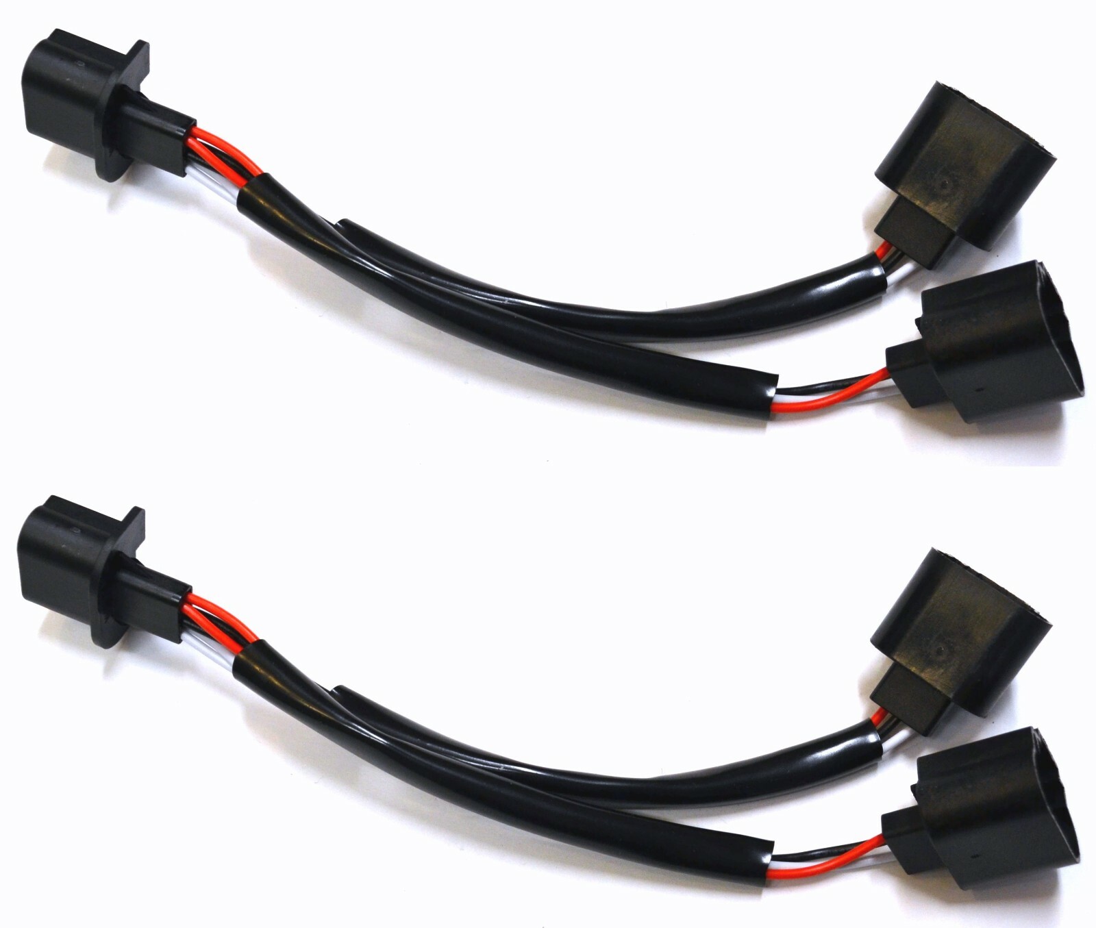 Splitter Wire P 9008 H13 Two Harness Head Light Halogen Pigtail Female Socket OE
