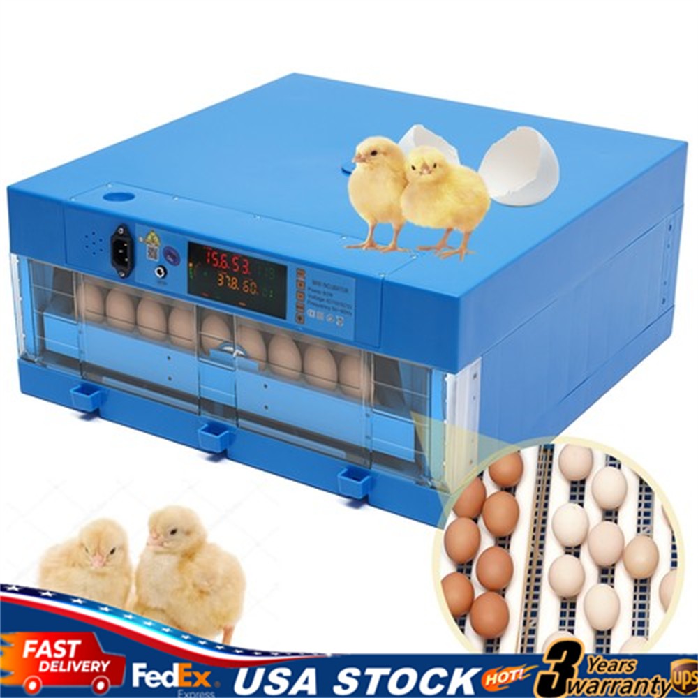 48 Eggs Digital Incubator with Fully Automatic Egg Turning Humidity Chicken Duck