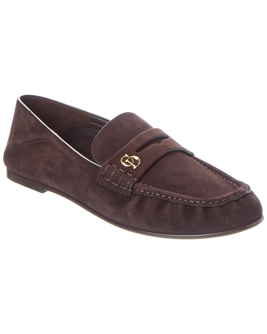 Dior Time Suede Loafer Women's Brown 40