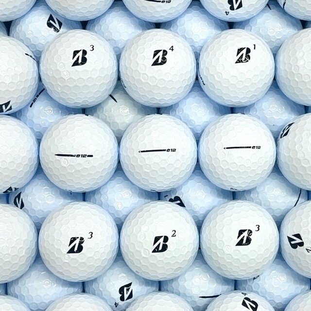 100 Bridgestone e12 Bulk Lot Used Golf Balls 5A Mint Condition White