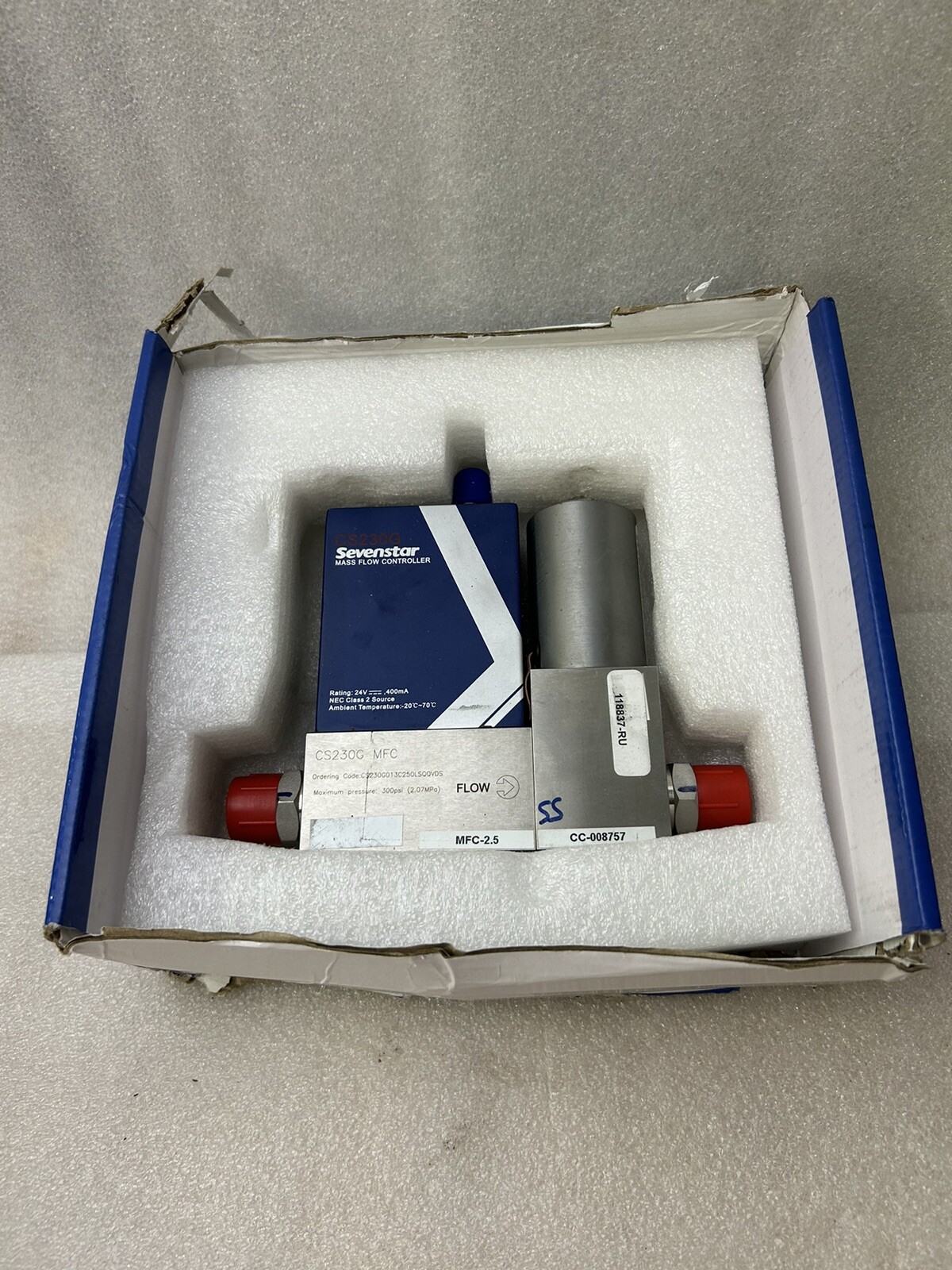 New SEVENSTAR CS230G Mass Flow Control Meter