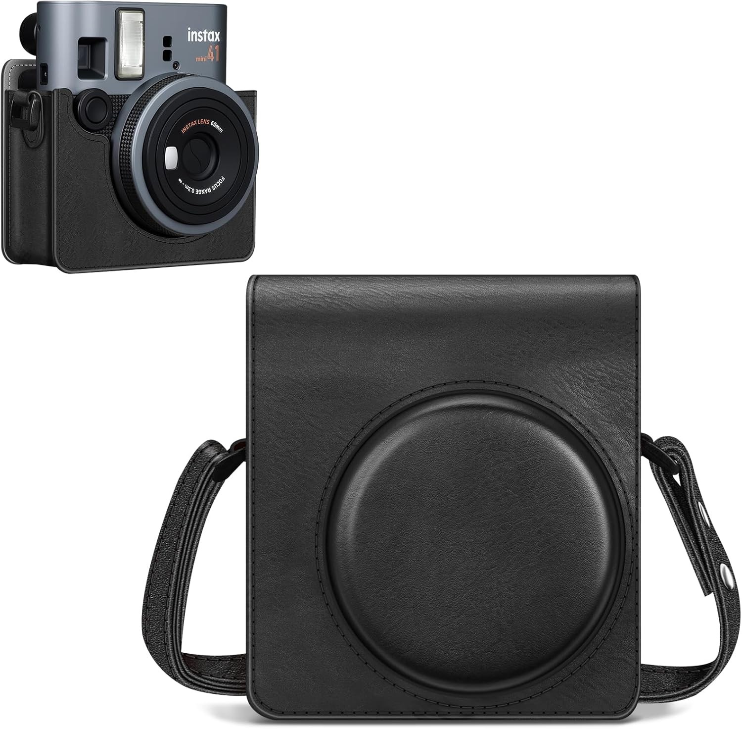 Protective Case for Fujifilm Instax Mini 41 Instant Camera Bag Cover with Strap