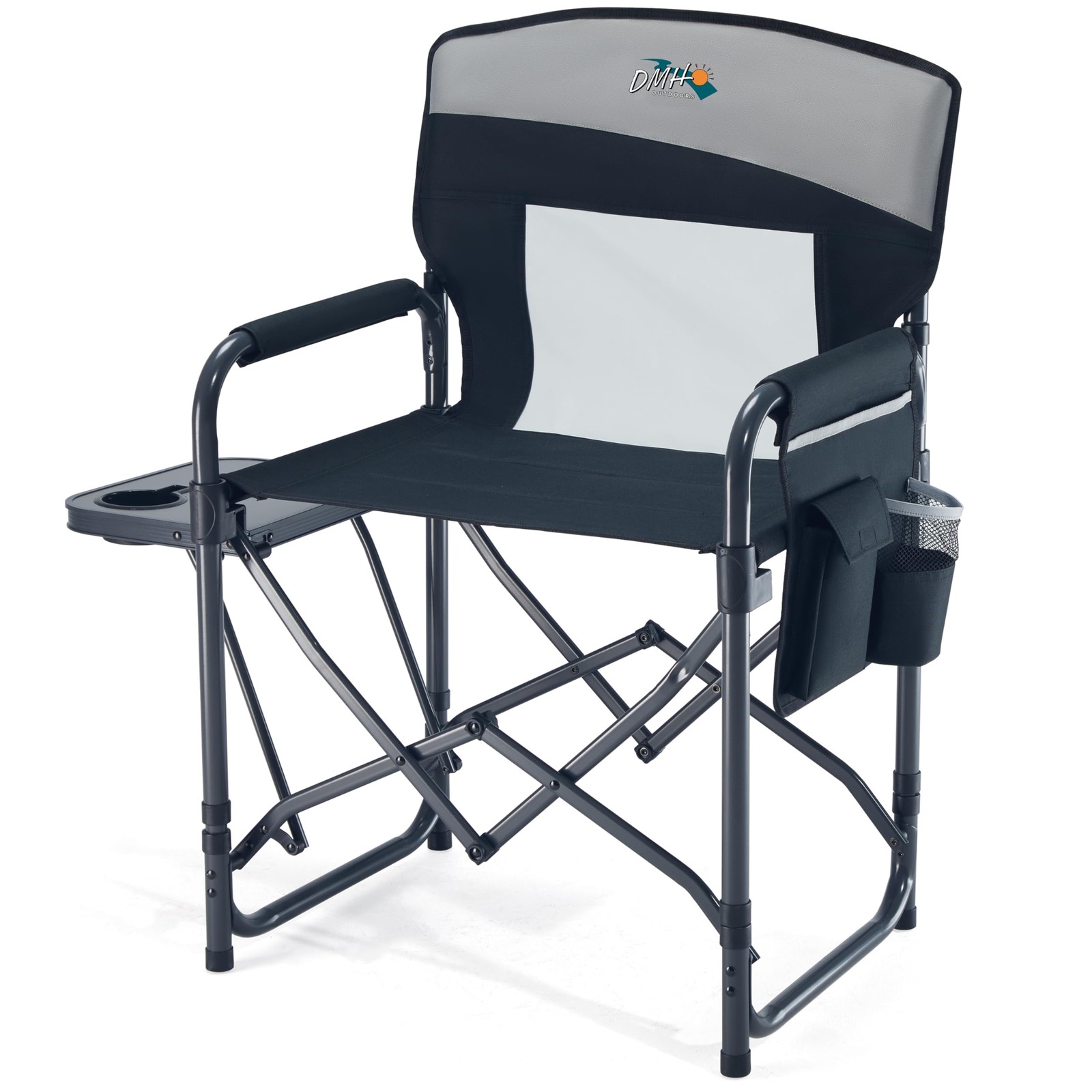 Camping Chairs for Adults Directors Chair with Side Table, 1-Step Setup, Mesh...