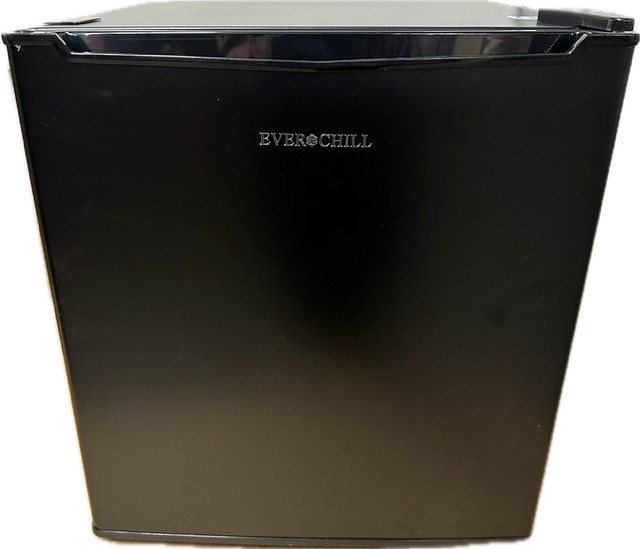 Everchill GBC-46 Compact RV Fridge W/ Freezer 1.7 Cubic Feet - Black Right Hand
