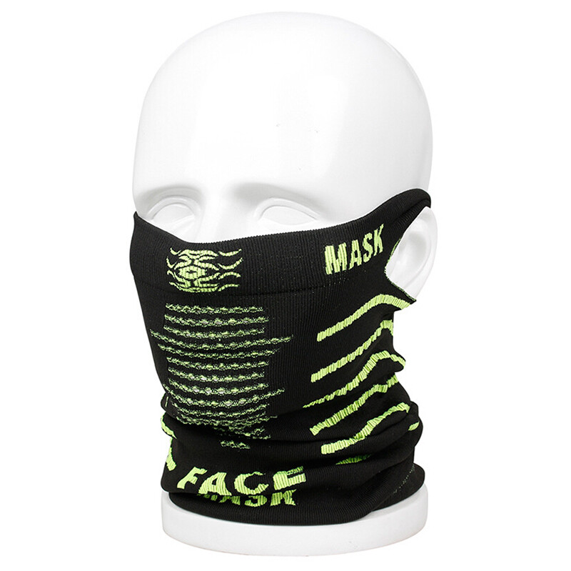 Neck Gaiter Balaclava Half Mask Bandana Headwear Soft Face Scarf for Sports