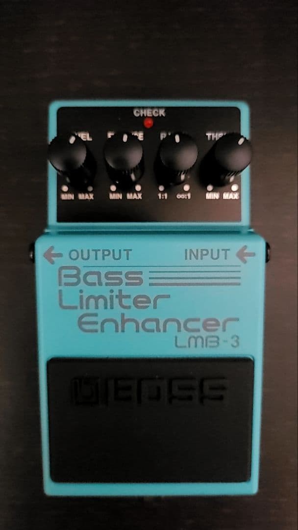 Boss LMB-3 Bass Limiter Enhancer Blue Used Near Mint