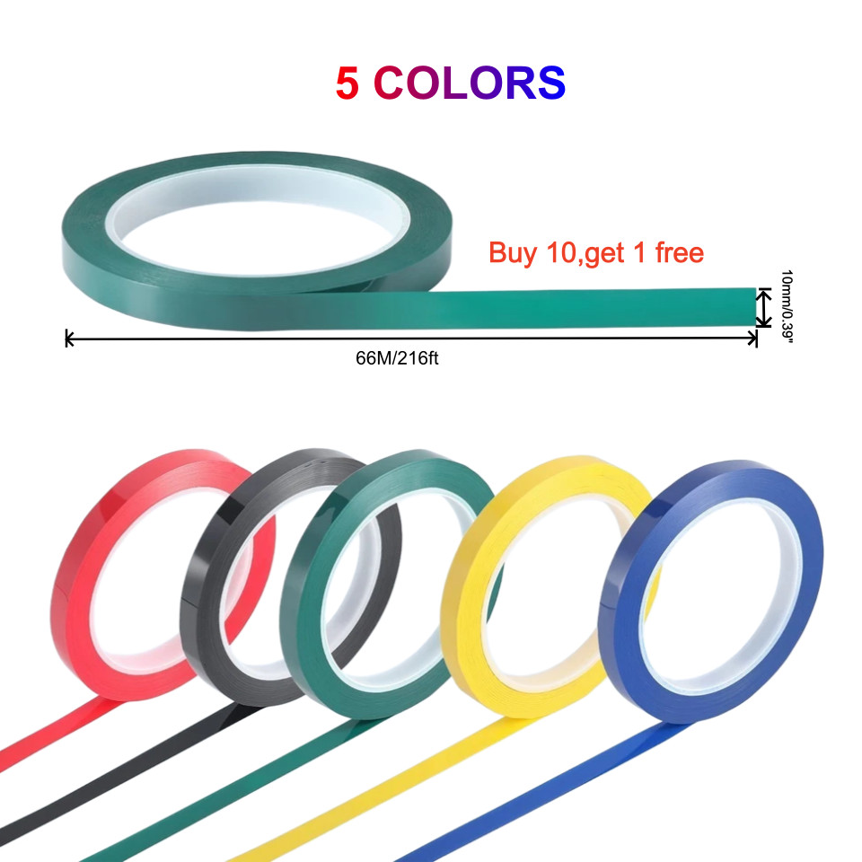 1-10Rolls Surgical Marking Adhesive Tape Instruments Identification 0.39"x216ft