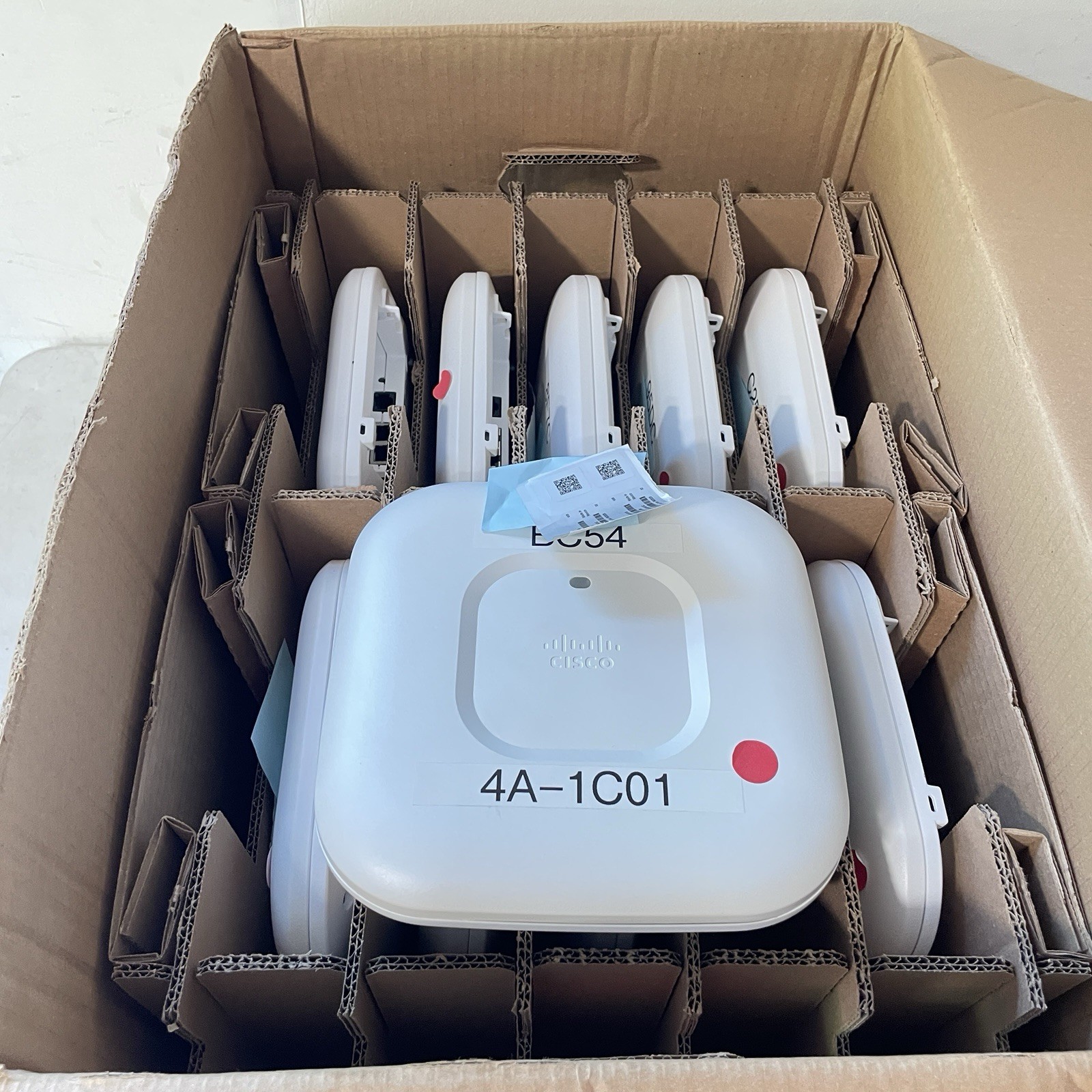 (10) Cisco AIR-CAP2702I-A-K9 Aironet Wireless 802.11ac Access Point - Lot of 10