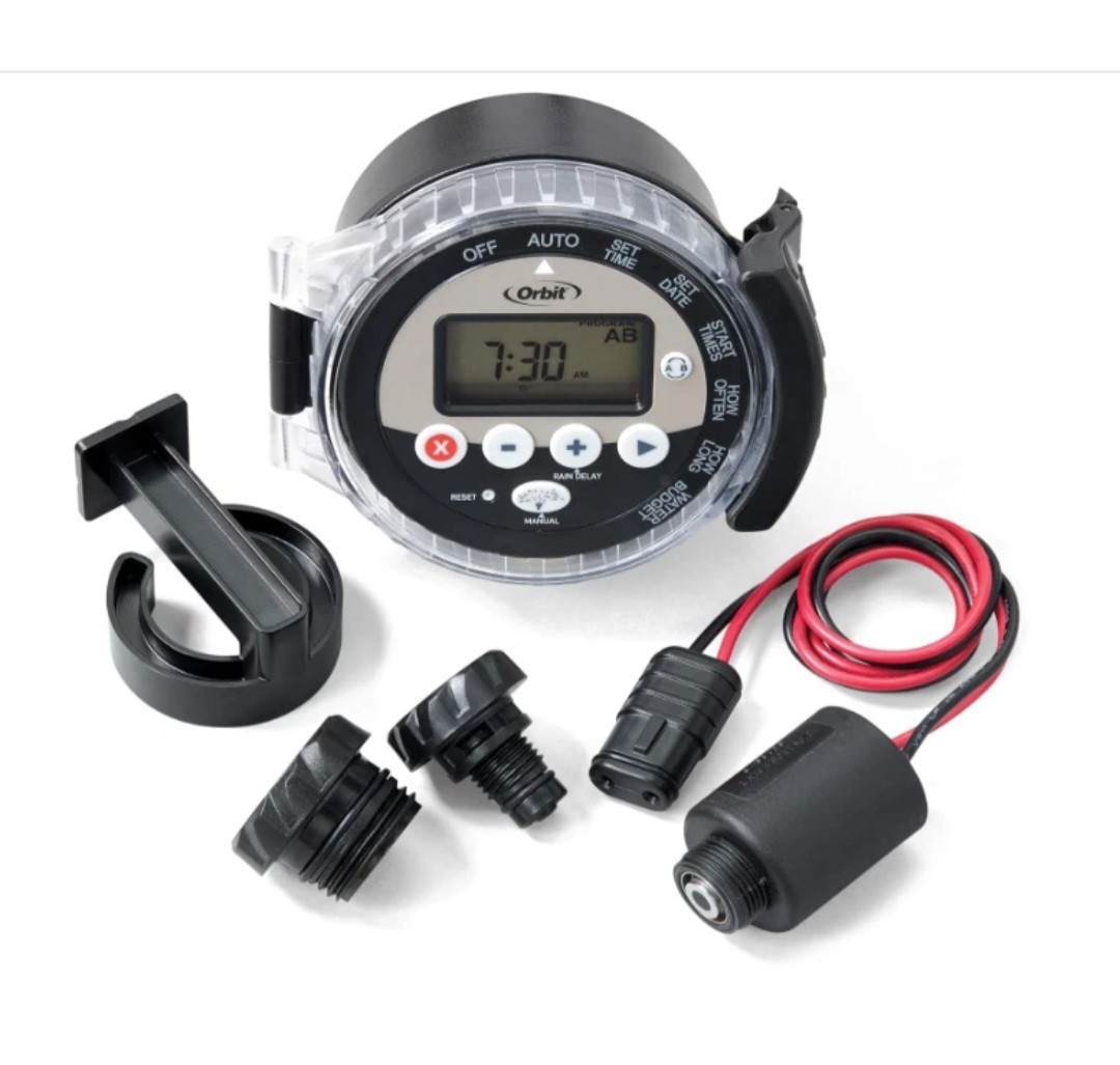 57865 Outdoor Battery-Powered Water Sprinkler Controller