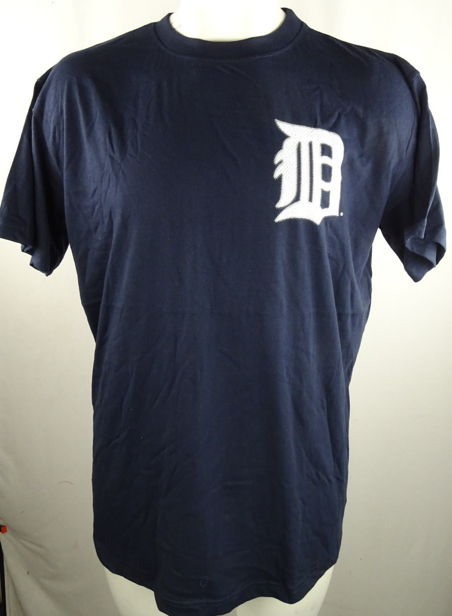 Detroit Tigers MLB Majestic Men's Big & Tall Short Sleeve T-Shirt