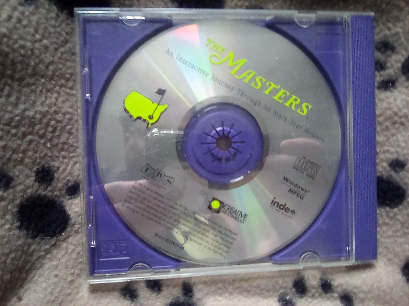 1995 The Masters Interactive Journey Through It’s 60 Year History Windows/CD-Rom