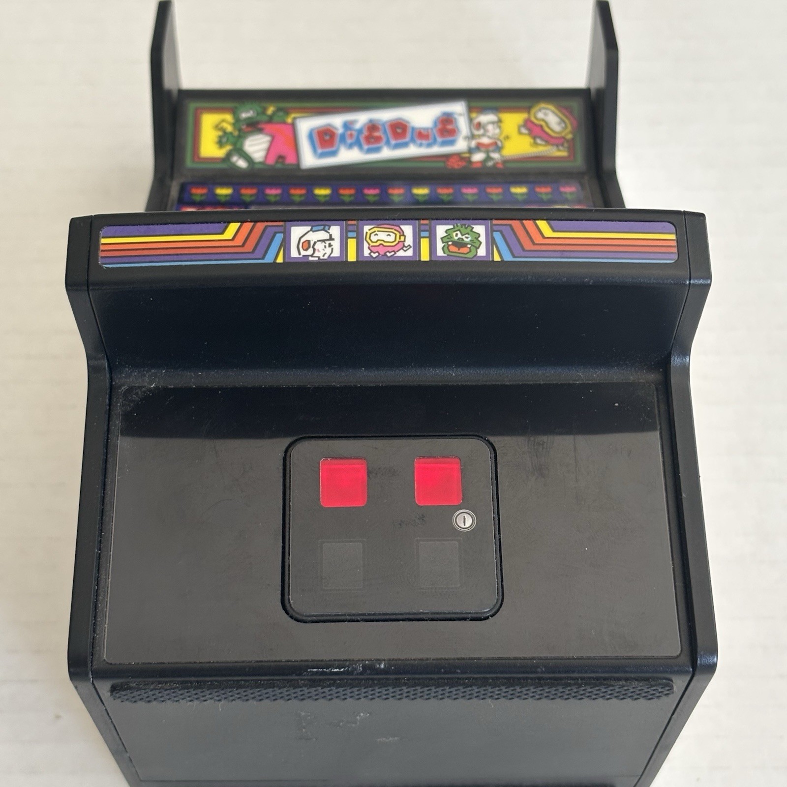 Dig Dug Mini Tabletop Cabinet Arcade Machine Reproduction (No Dpad Joystick)
