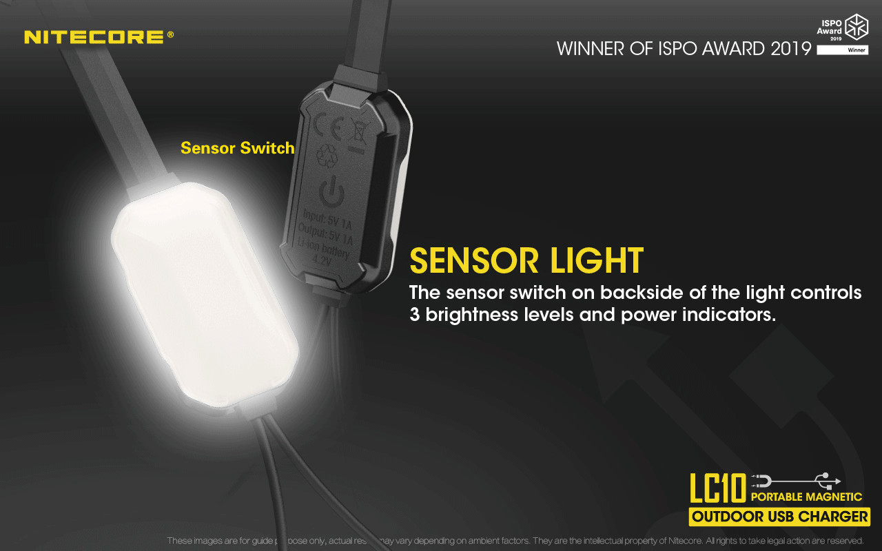 Nitecore LC10 USB Outdoor Light Charger