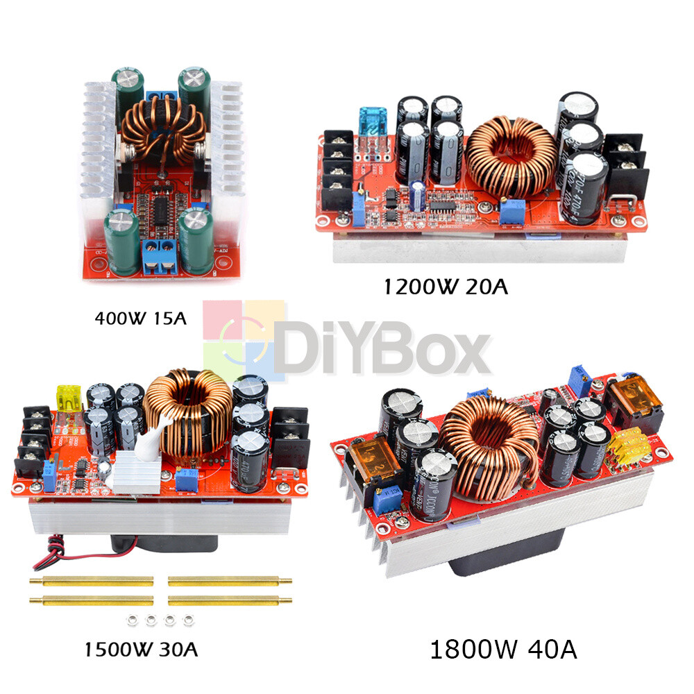 1200W 20A/1500W 30A/1800W 40A Converter Boost Step Up Power Supply Module