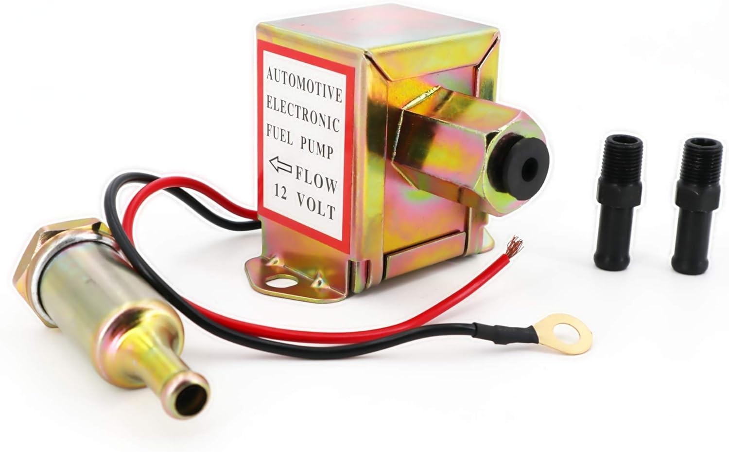 Electric Fuel Pump 12v 4.5-7psi Universal Standard Self Priming Heavy Duty Ga...