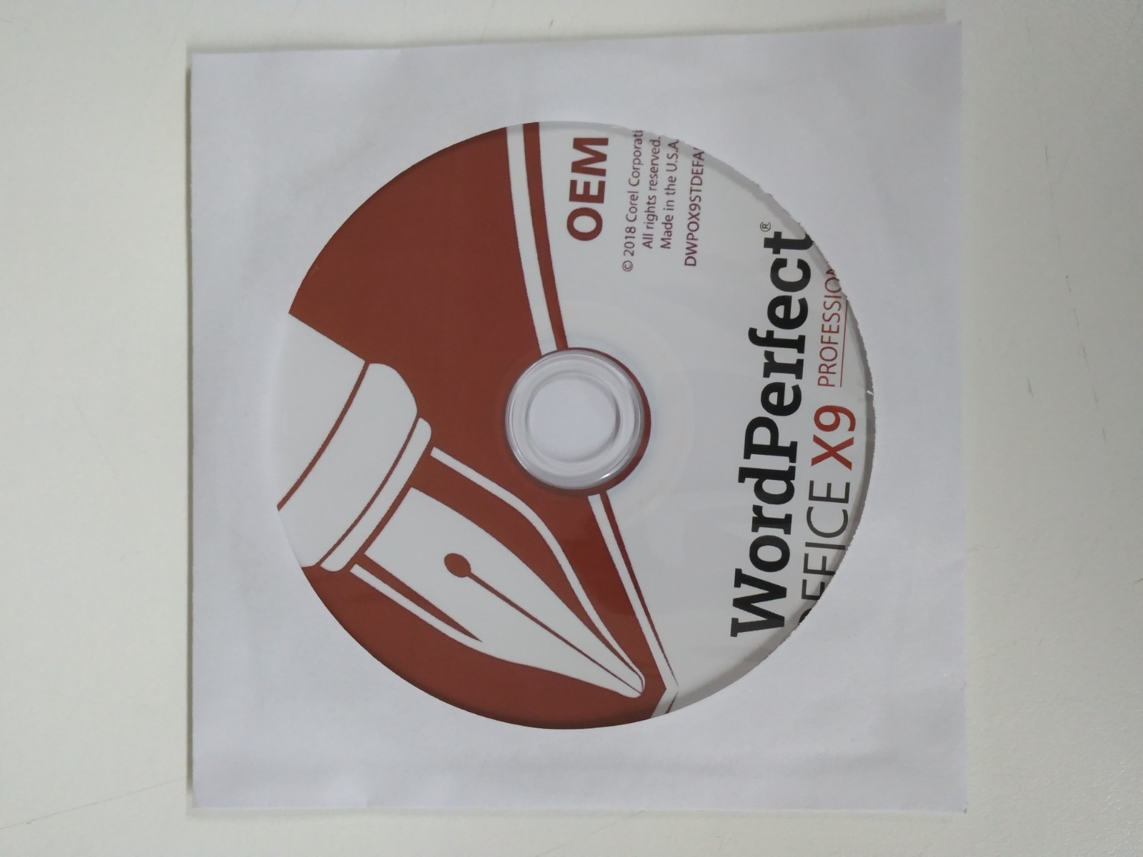 Corel WordPerfect Office X9 Pro Media Win 11, 10 & 8