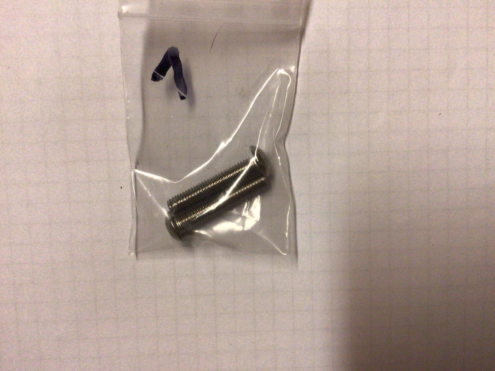 Paintball Stainless Steel ASA Mounting Screw Kit 3/4'' Length 1/8'' Allen Key