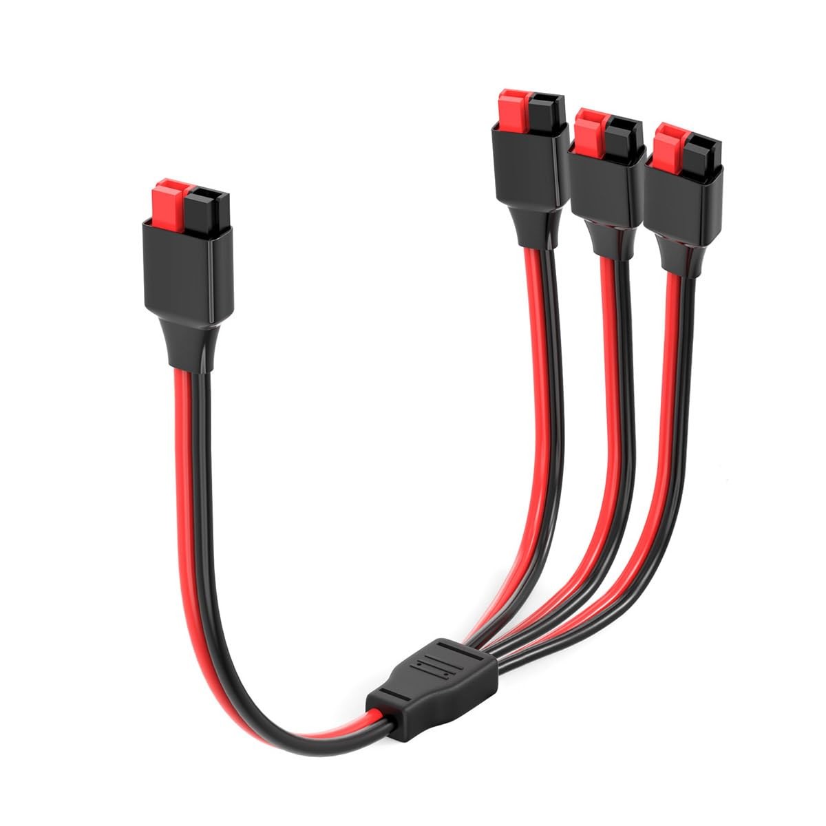 Elfculb Anderson Splitter Cable12Awg 1 To 3 Solar Charging Splitter Cable For