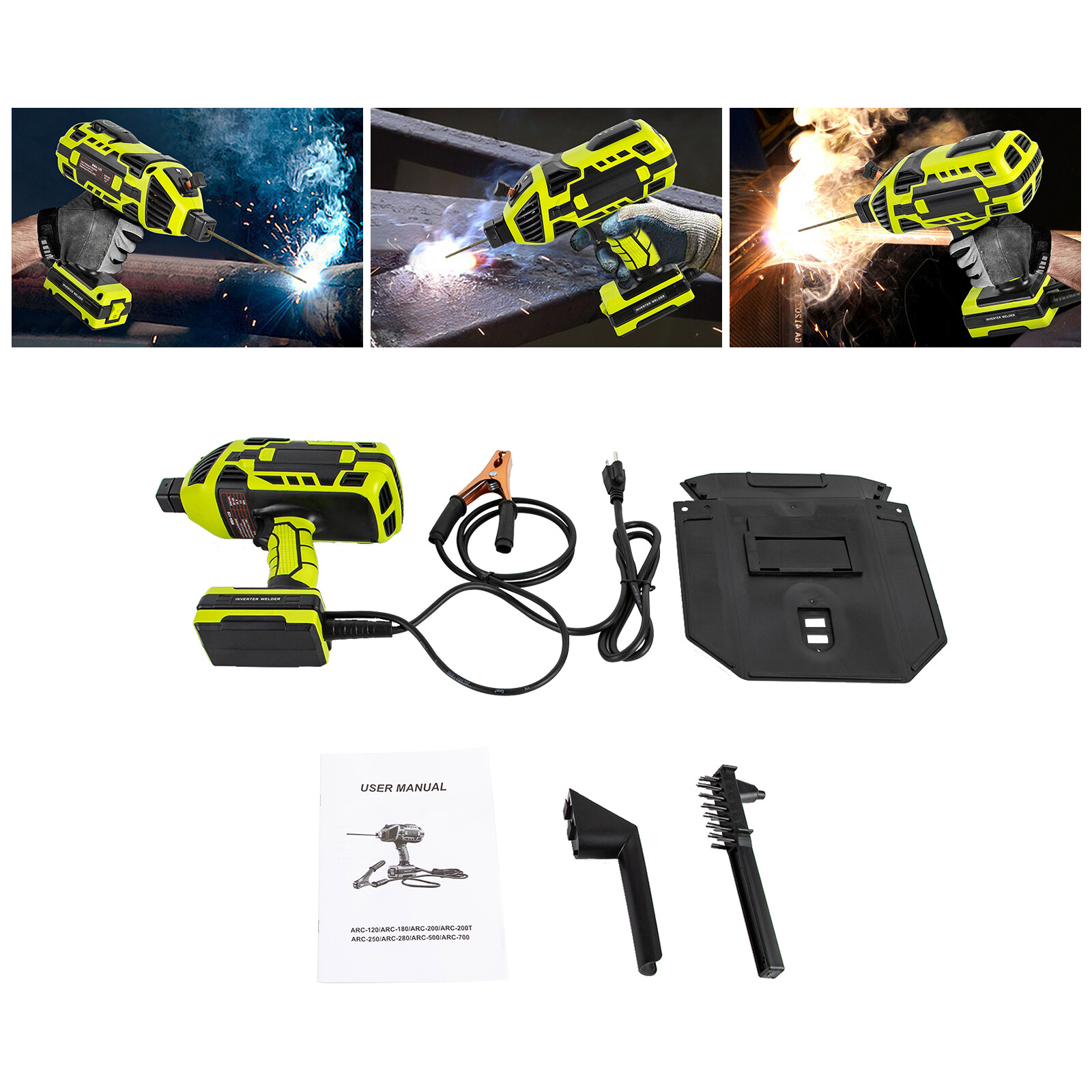 Handheld Electric Portable ARC Welder Gun DIY Upgraded Welding Machine 4600w
