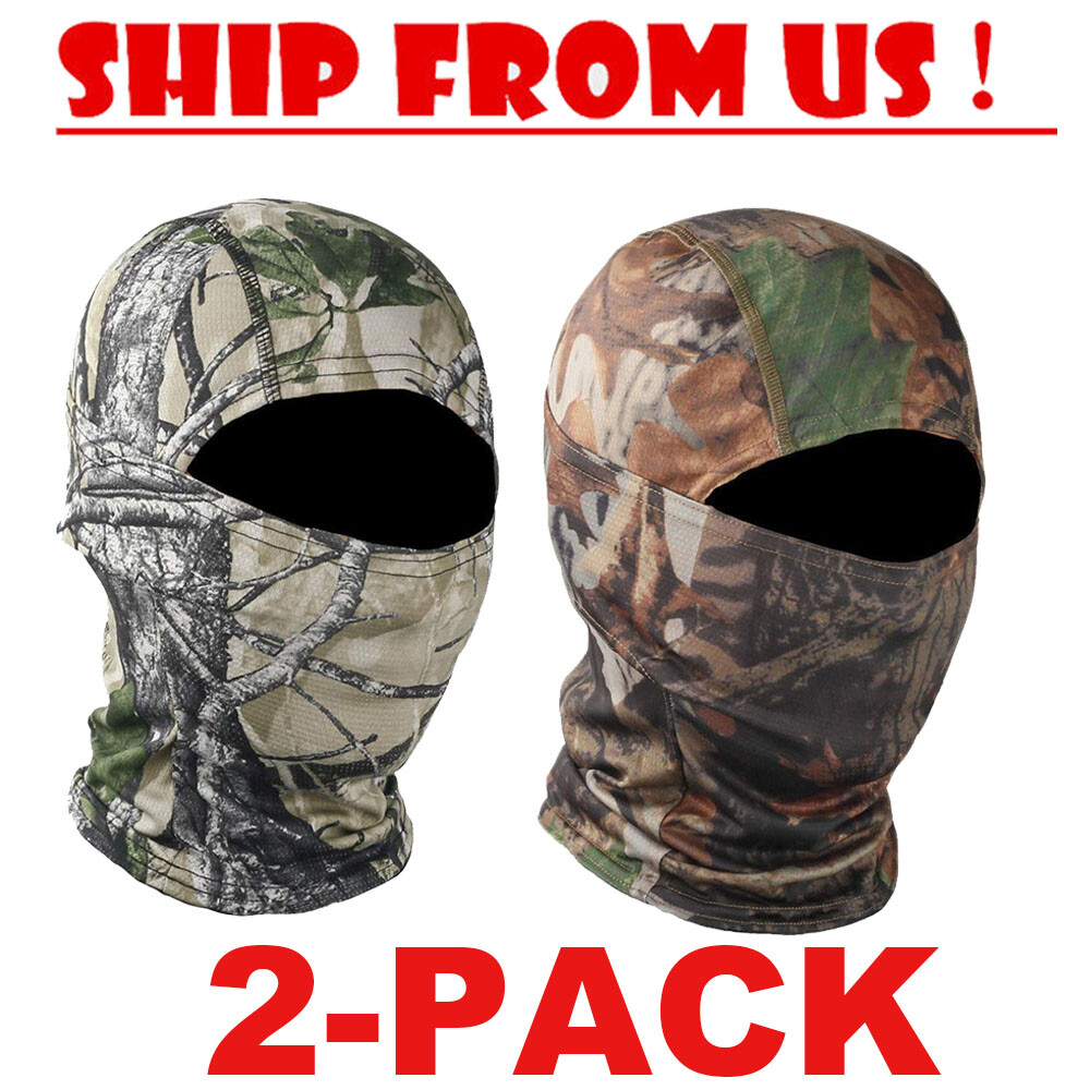 Tactical Balaclava Full Face Mask Sun UV Protection Hunting Hats for Women Men