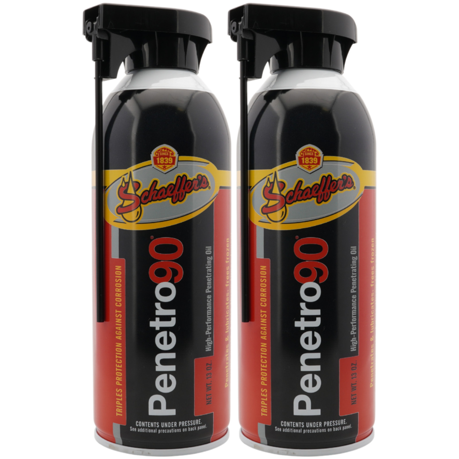 Schaeffer's Penetro 90 Penetrating Oil Spray 13 oz. Aerosol Can - Pack of 2