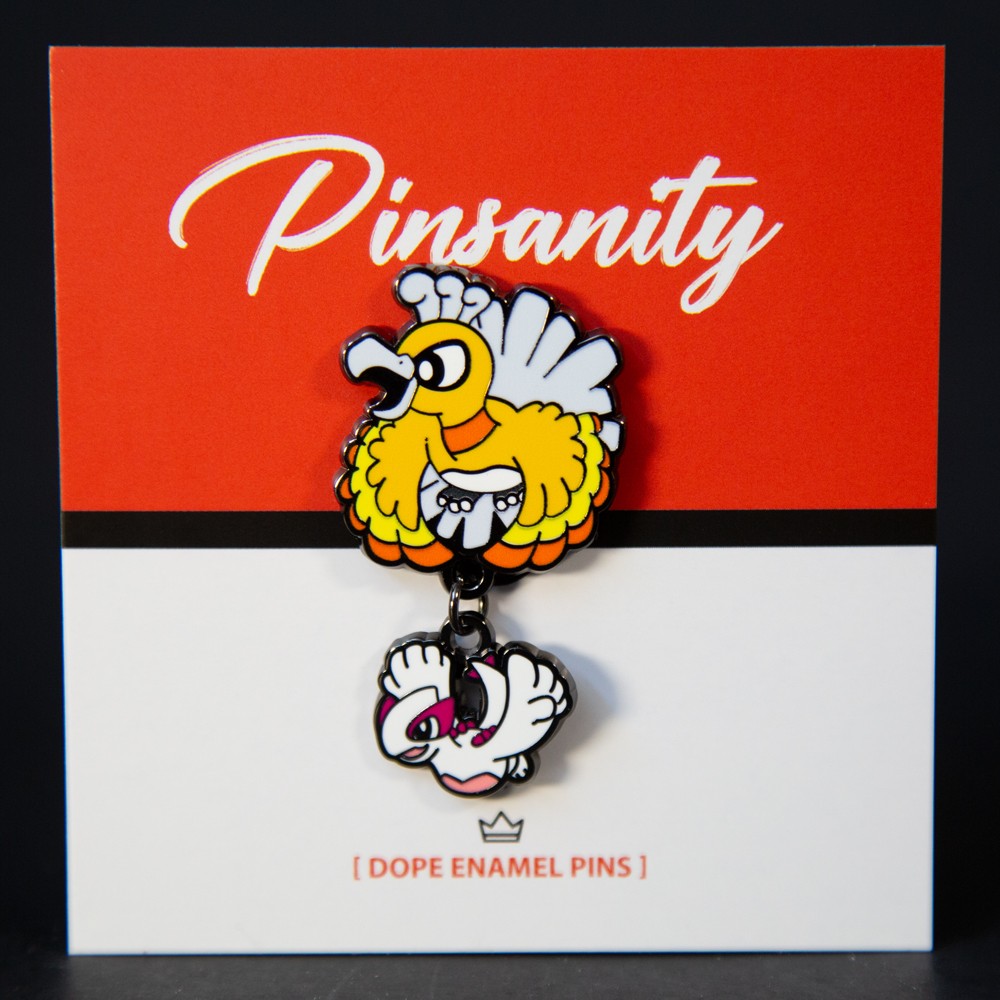 Shiny Ho-oh and Lugia Enamel Pin - Fast Shipping from USA - Pokemon