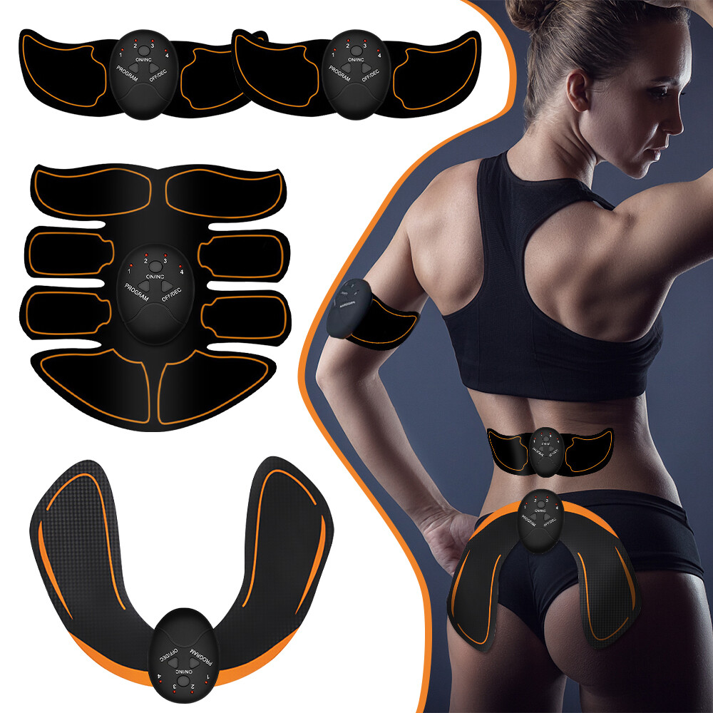 ABS Stimulator Toner Fitness Belts Exerciser EMS Abdominal Muscle Toning Trainer