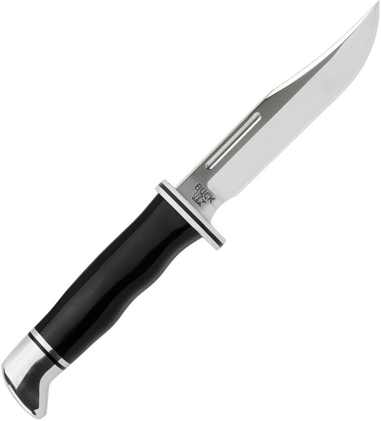 BUCK KNIFE - #117 "BRAHMA" FIXED BLADE - 8 3/4" OVERALL LENGTH + LEATHER SHEATH