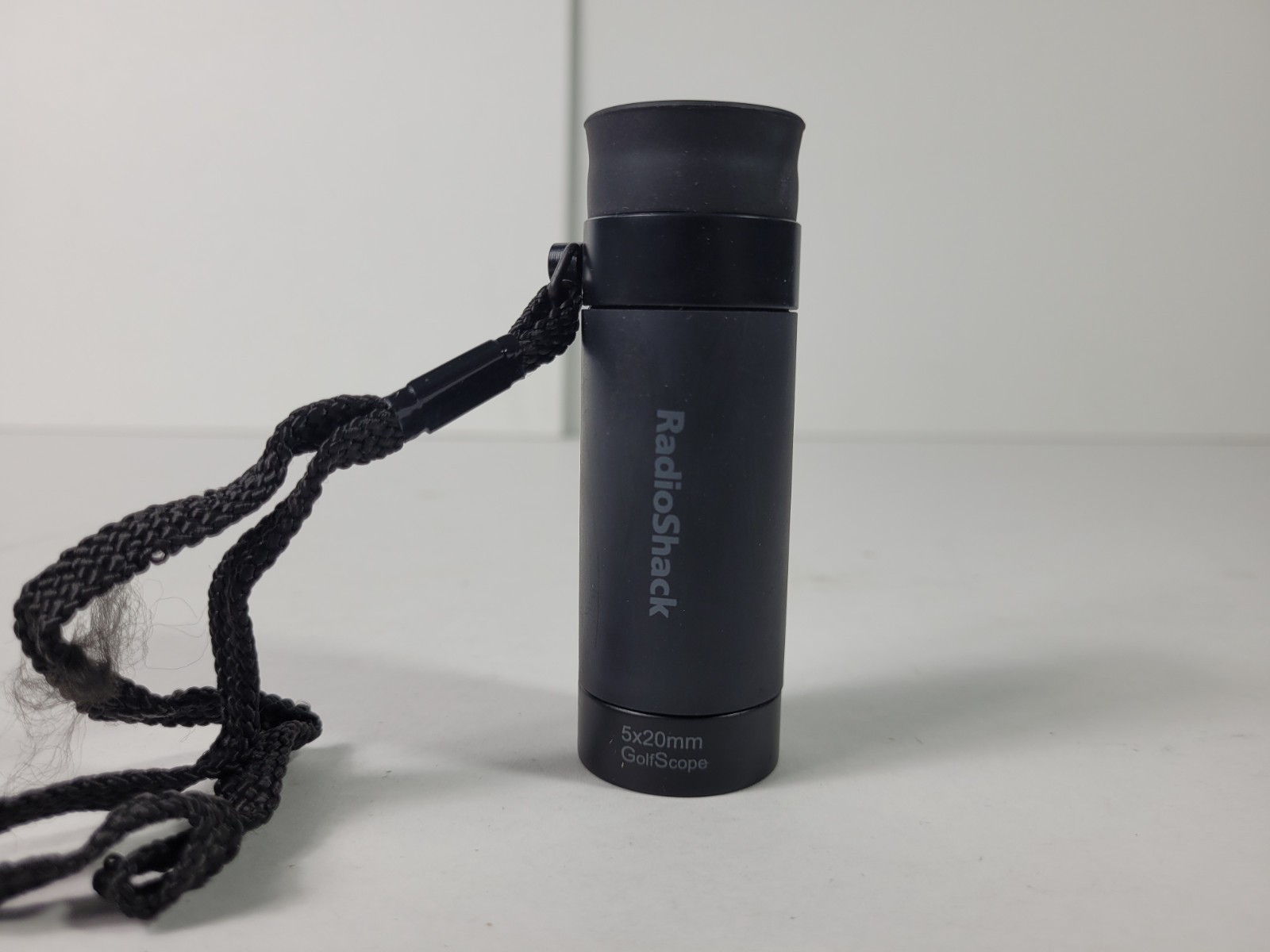 Vintage Radio Shack 5x20mm Golf Scope Rangefinder Monocular Black 63-980